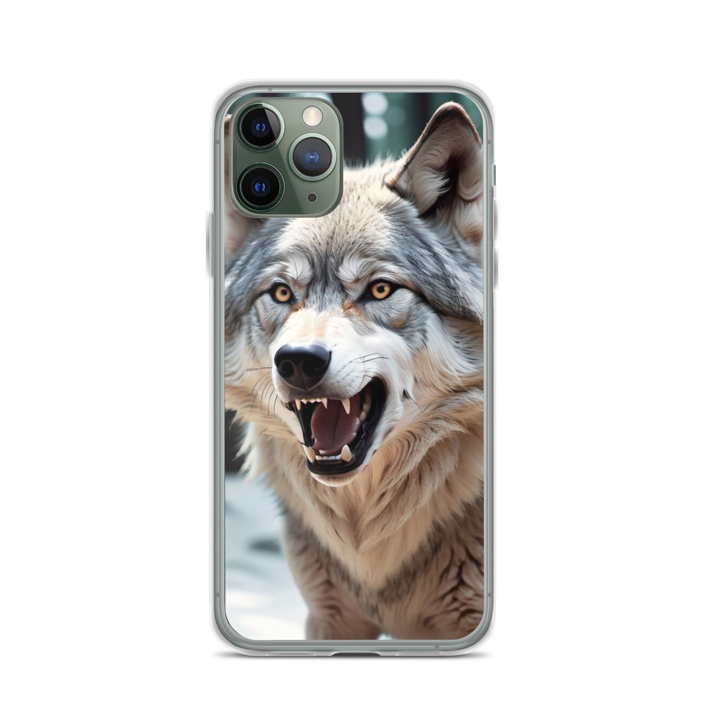 Fierce Wolf iPhone 13 Case – Compatible with iPhone 11, iPhone 16 Pro & More iPhone 11 Pro