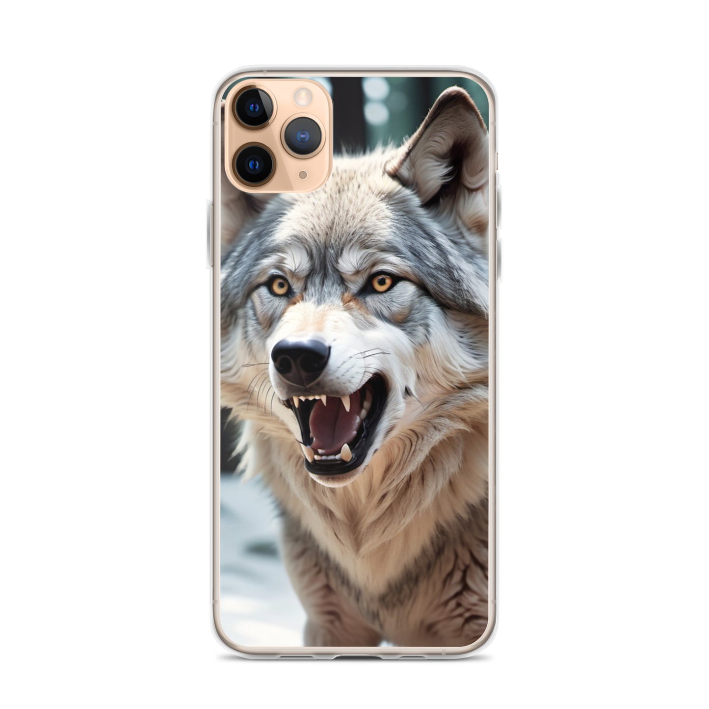 Fierce Wolf iPhone 13 Case – Compatible with iPhone 11, iPhone 16 Pro & More iPhone 11 Pro Max