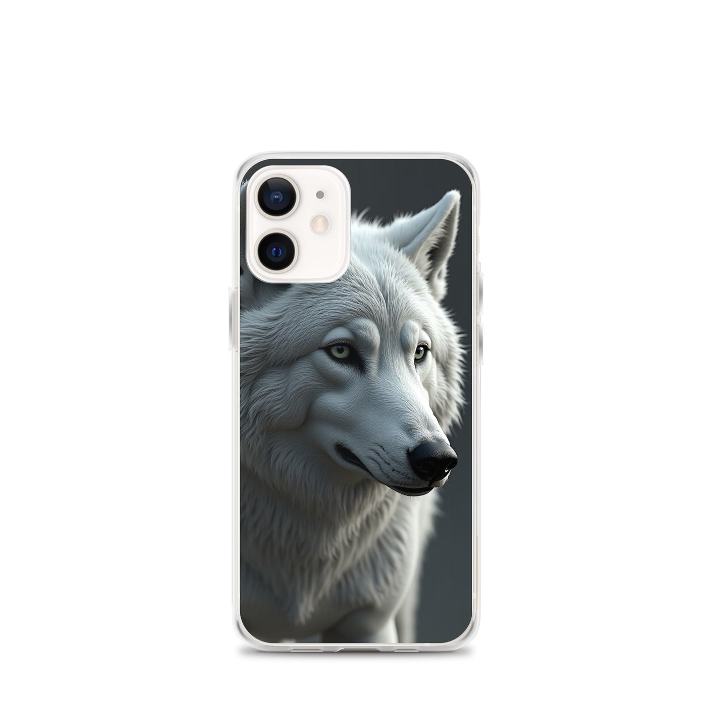 Superficient iPhone 12 Pro Max Case – Majestic Arctic Wolf Design (Fits iPhone 7–16) iPhone 12 mini