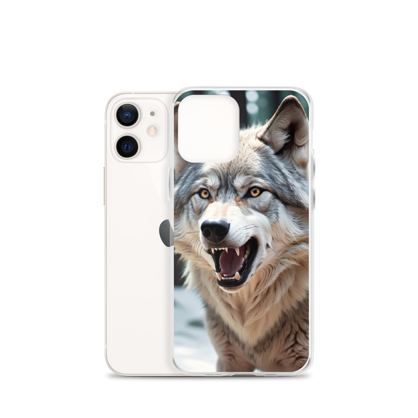 Fierce Wolf iPhone 13 Case – Compatible with iPhone 11, iPhone 16 Pro & More
