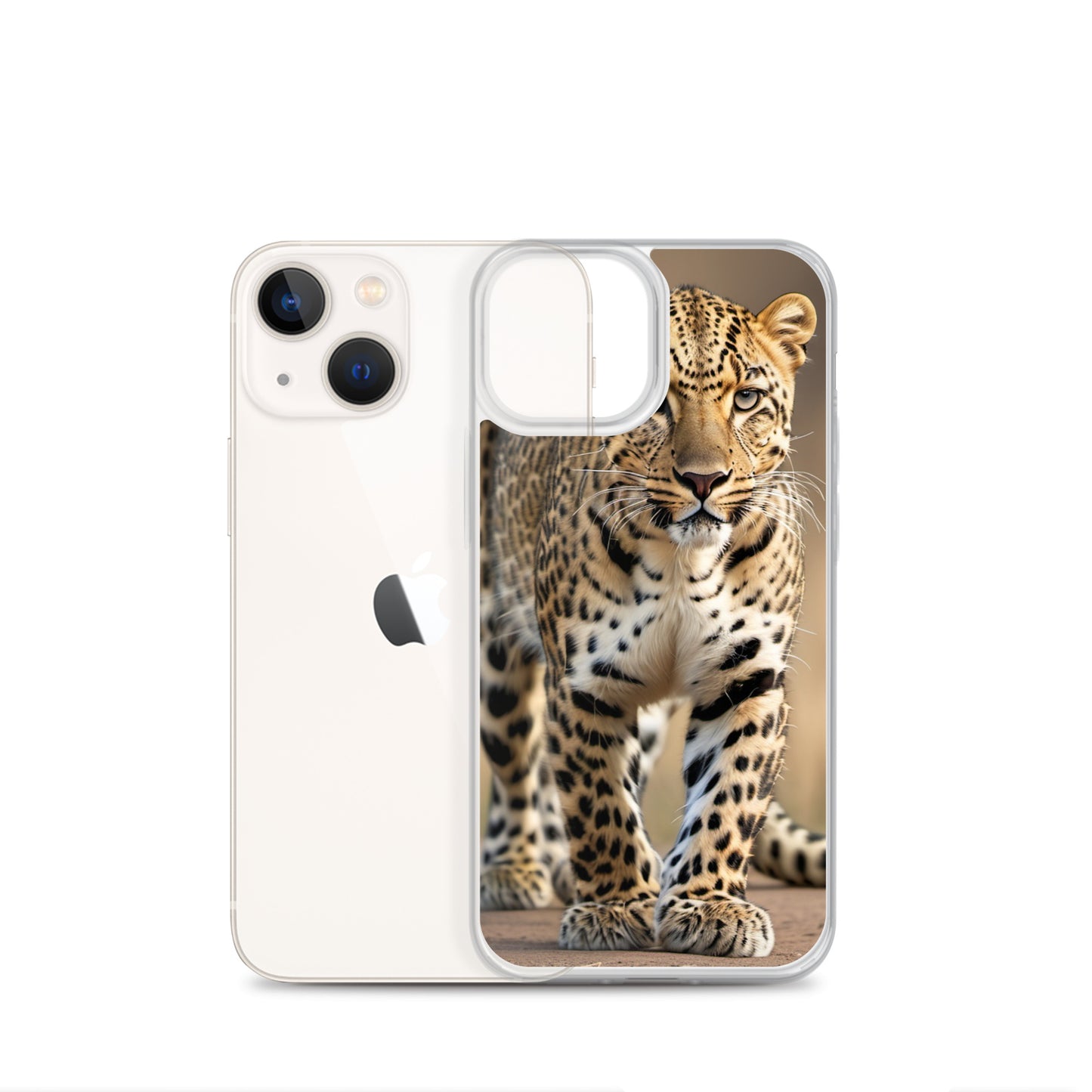 iPhone SE Case – Stylish & Durable Leopard Print Phone Case for All iPhone Models.