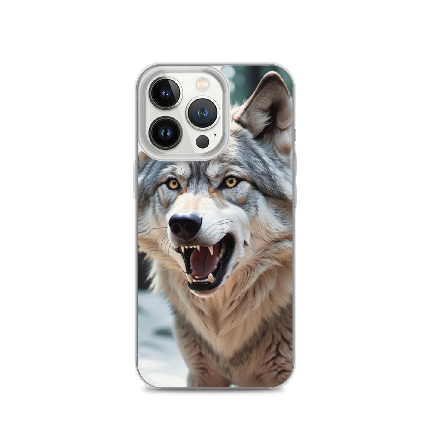 Fierce Wolf iPhone 13 Case – Compatible with iPhone 11, iPhone 16 Pro & More iPhone 13 Pro