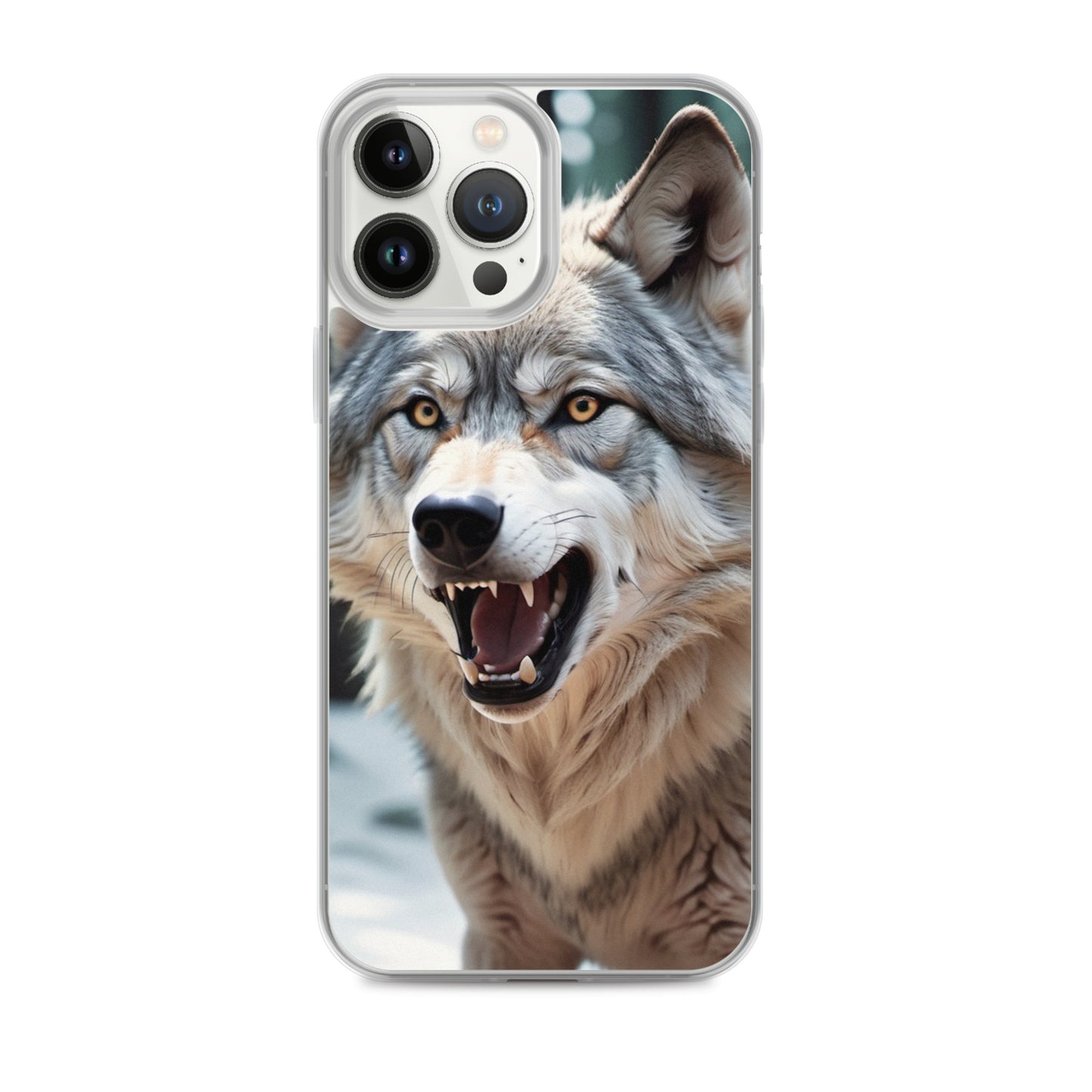 Fierce Wolf iPhone 13 Case – Compatible with iPhone 11, iPhone 16 Pro & More iPhone 13 Pro Max