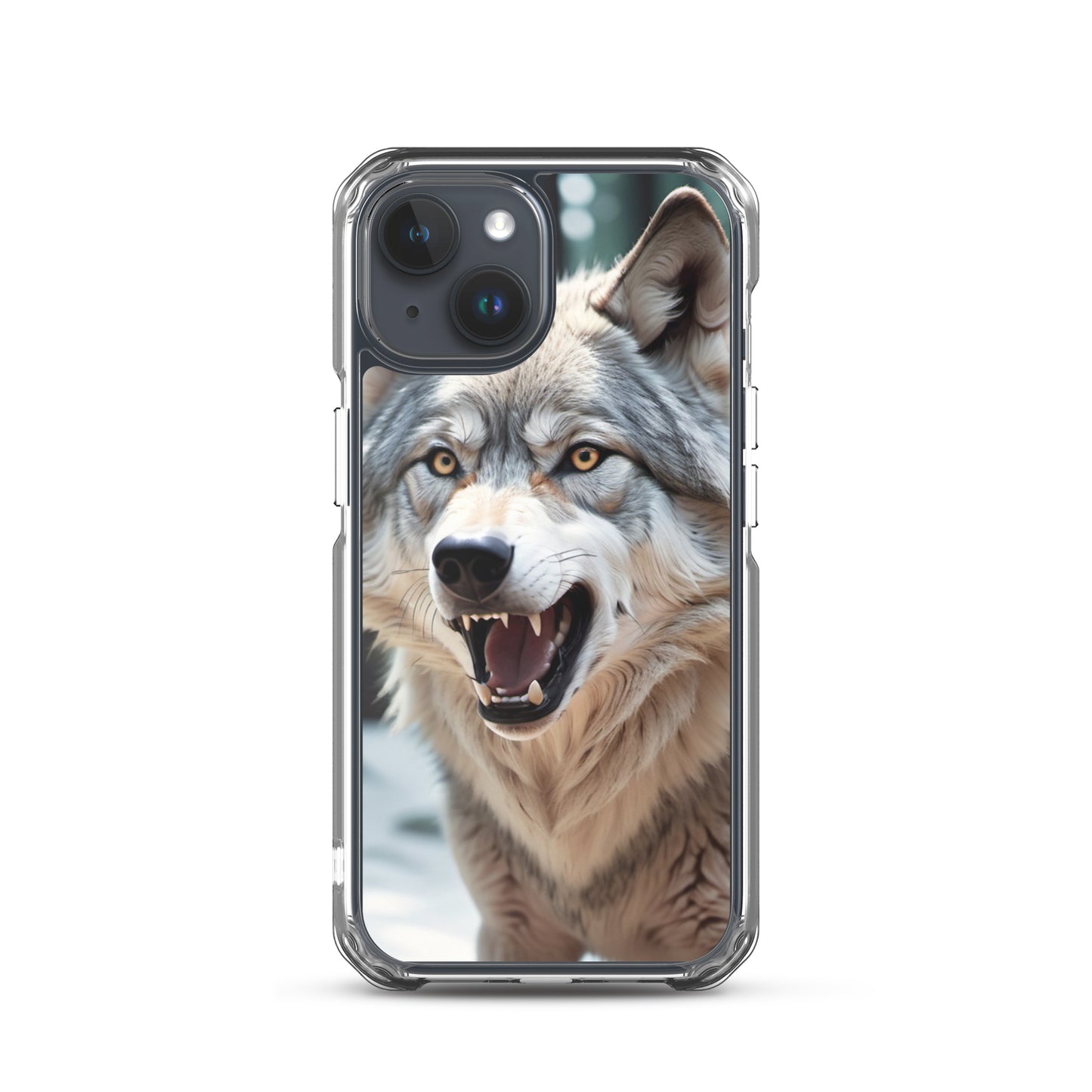 Fierce Wolf iPhone 13 Case – Compatible with iPhone 11, iPhone 16 Pro & More iPhone 15