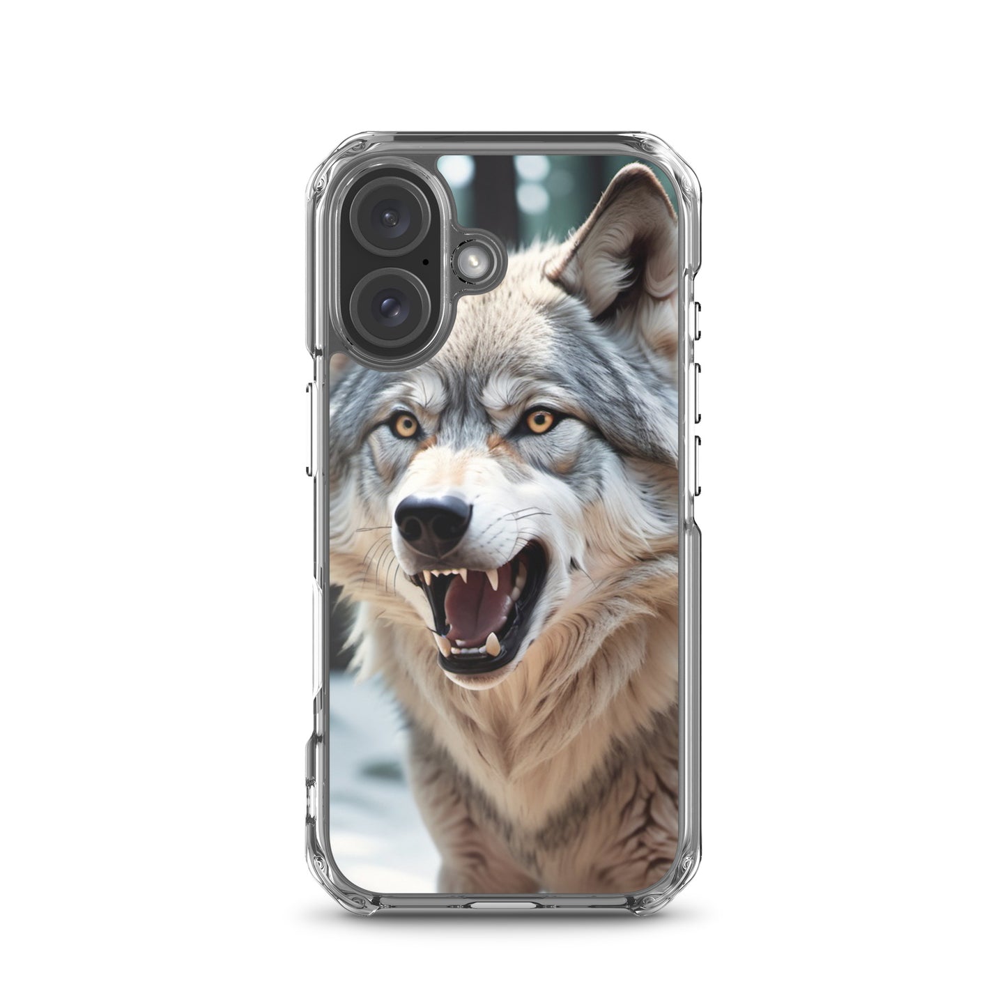 Fierce Wolf iPhone 13 Case – Compatible with iPhone 11, iPhone 16 Pro & More iPhone 16