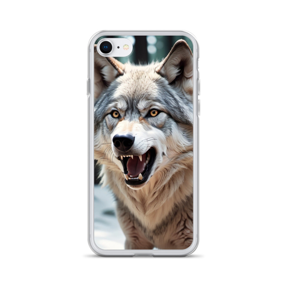 Fierce Wolf iPhone 13 Case – Compatible with iPhone 11, iPhone 16 Pro & More iPhone 7 8