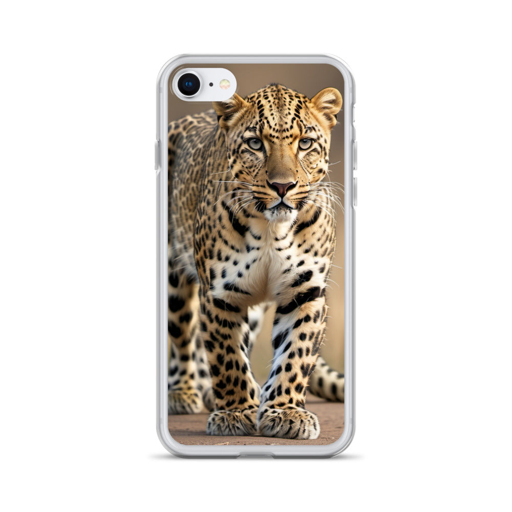 iPhone SE Case – Stylish & Durable Leopard Print Phone Case for All iPhone Models.