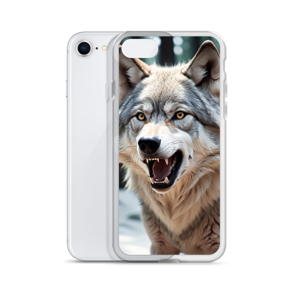Fierce Wolf iPhone 13 Case – Compatible with iPhone 11, iPhone 16 Pro & More