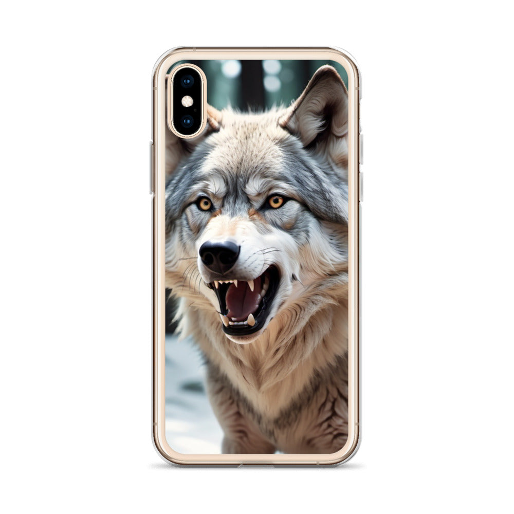 Fierce Wolf iPhone 13 Case – Compatible with iPhone 11, iPhone 16 Pro & More