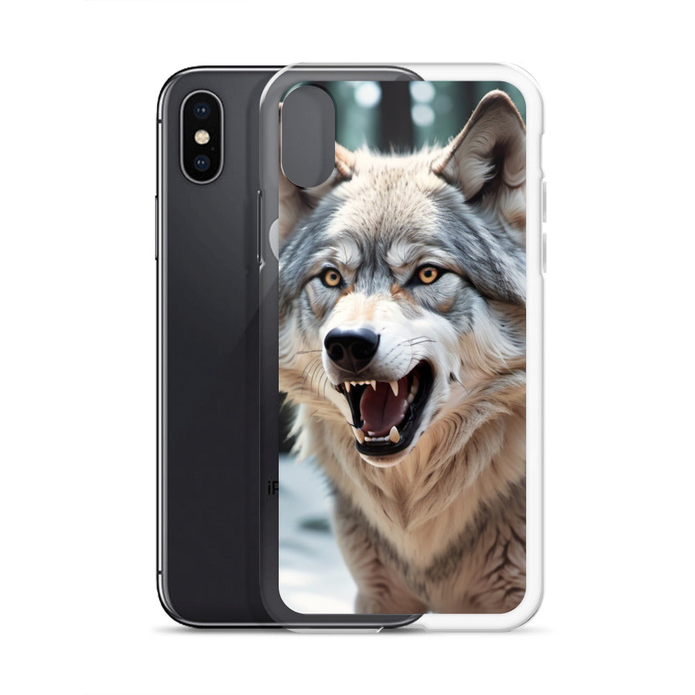 Fierce Wolf iPhone 13 Case – Compatible with iPhone 11, iPhone 16 Pro & More