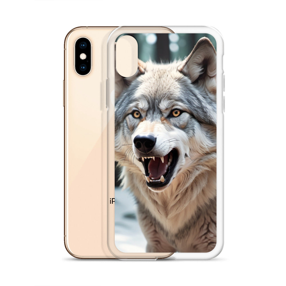 Fierce Wolf iPhone 13 Case – Compatible with iPhone 11, iPhone 16 Pro & More