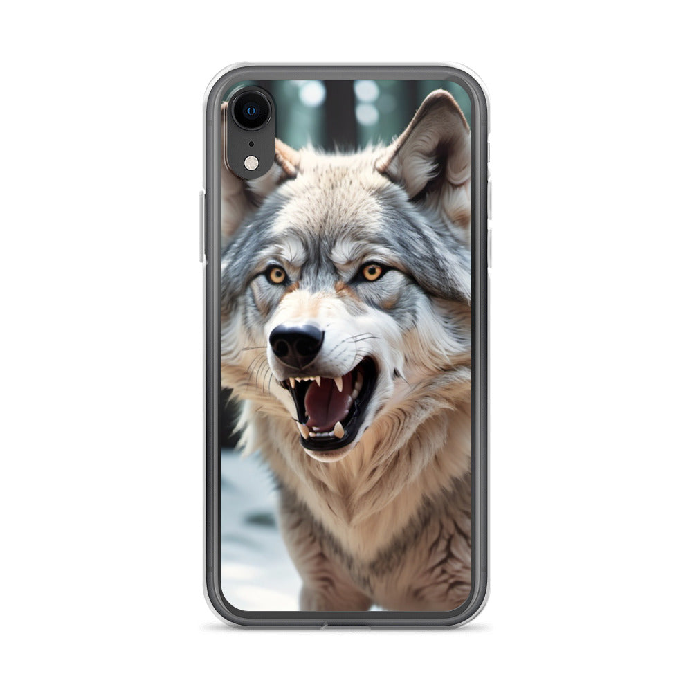 Fierce Wolf iPhone 13 Case – Compatible with iPhone 11, iPhone 16 Pro & More iPhone XR