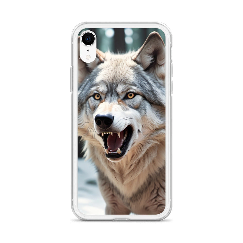 Fierce Wolf iPhone 13 Case – Compatible with iPhone 11, iPhone 16 Pro & More