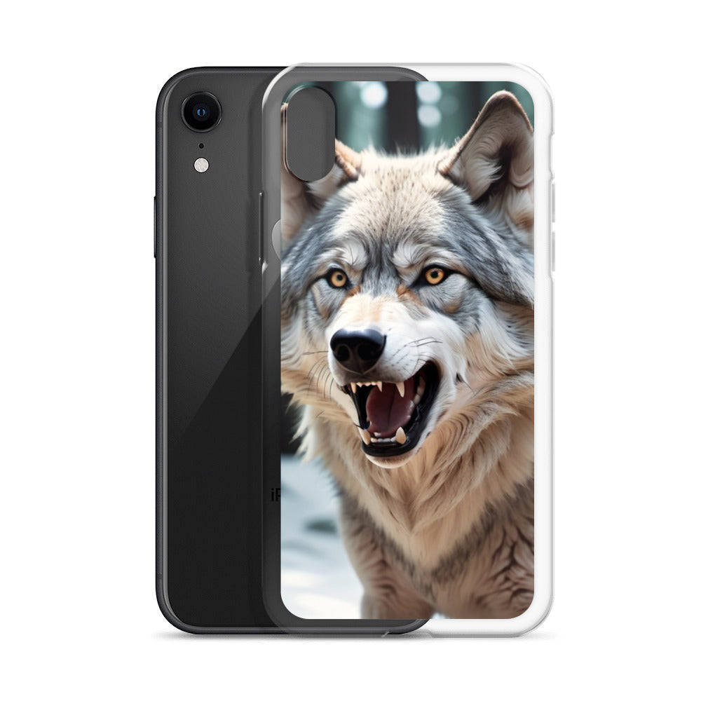 Fierce Wolf iPhone 13 Case – Compatible with iPhone 11, iPhone 16 Pro & More