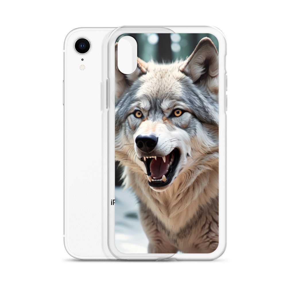 Fierce Wolf iPhone 13 Case – Compatible with iPhone 11, iPhone 16 Pro & More