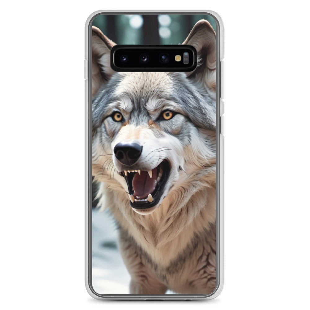 🐺 S24 Ultra Case – Fierce Wolf Design | Fits Samsung Galaxy S10 to S25 (Plus & Ultra Included) Samsung Galaxy S10+