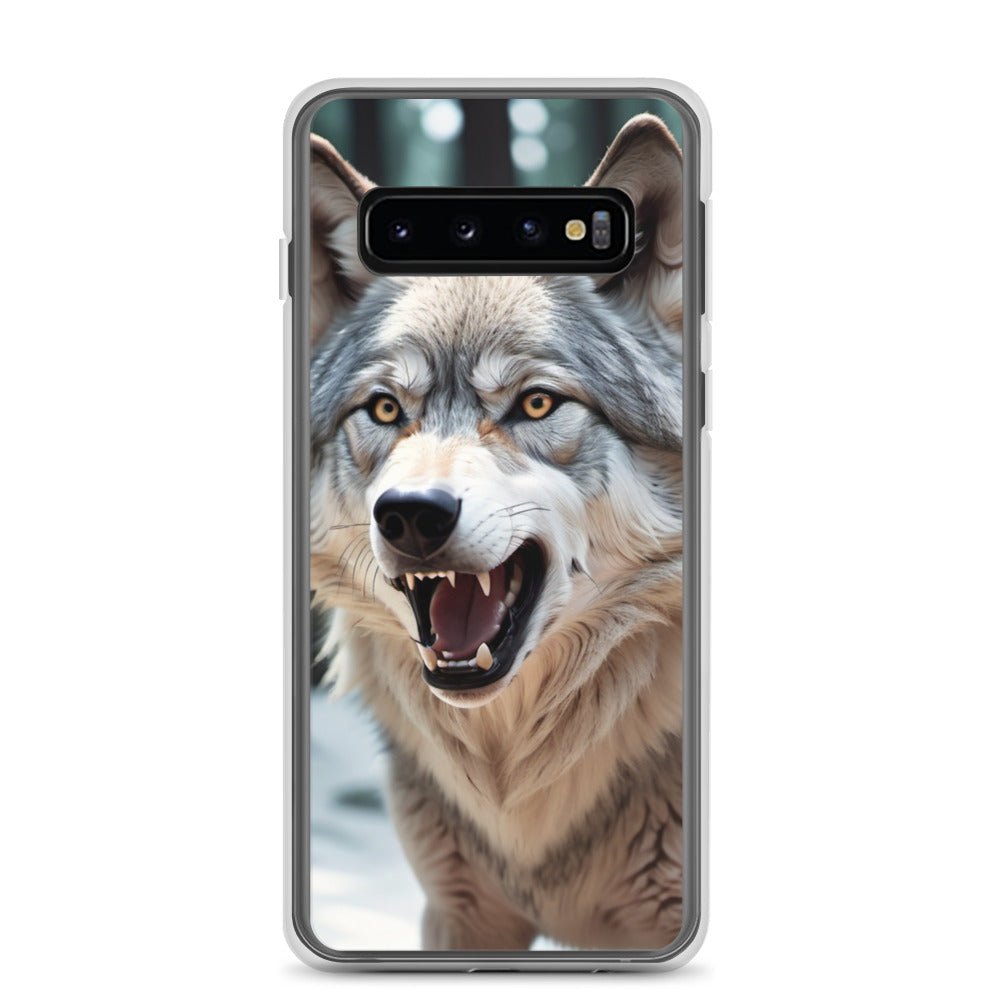 🐺 S24 Ultra Case – Fierce Wolf Design | Fits Samsung Galaxy S10 to S25 (Plus & Ultra Included) Samsung Galaxy S10