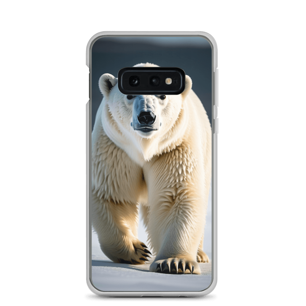 S23 Ultra Case – Polar Bear Design | Fits Galaxy S10 to S25 (Plus & Ultra) Samsung Galaxy S10e