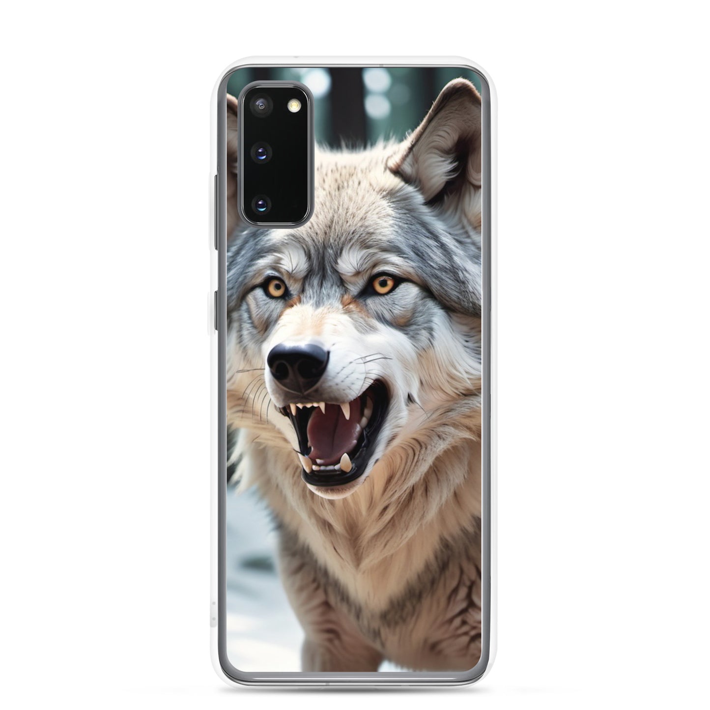🐺 S24 Ultra Case – Fierce Wolf Design | Fits Samsung Galaxy S10 to S25 (Plus & Ultra Included) Samsung Galaxy S20