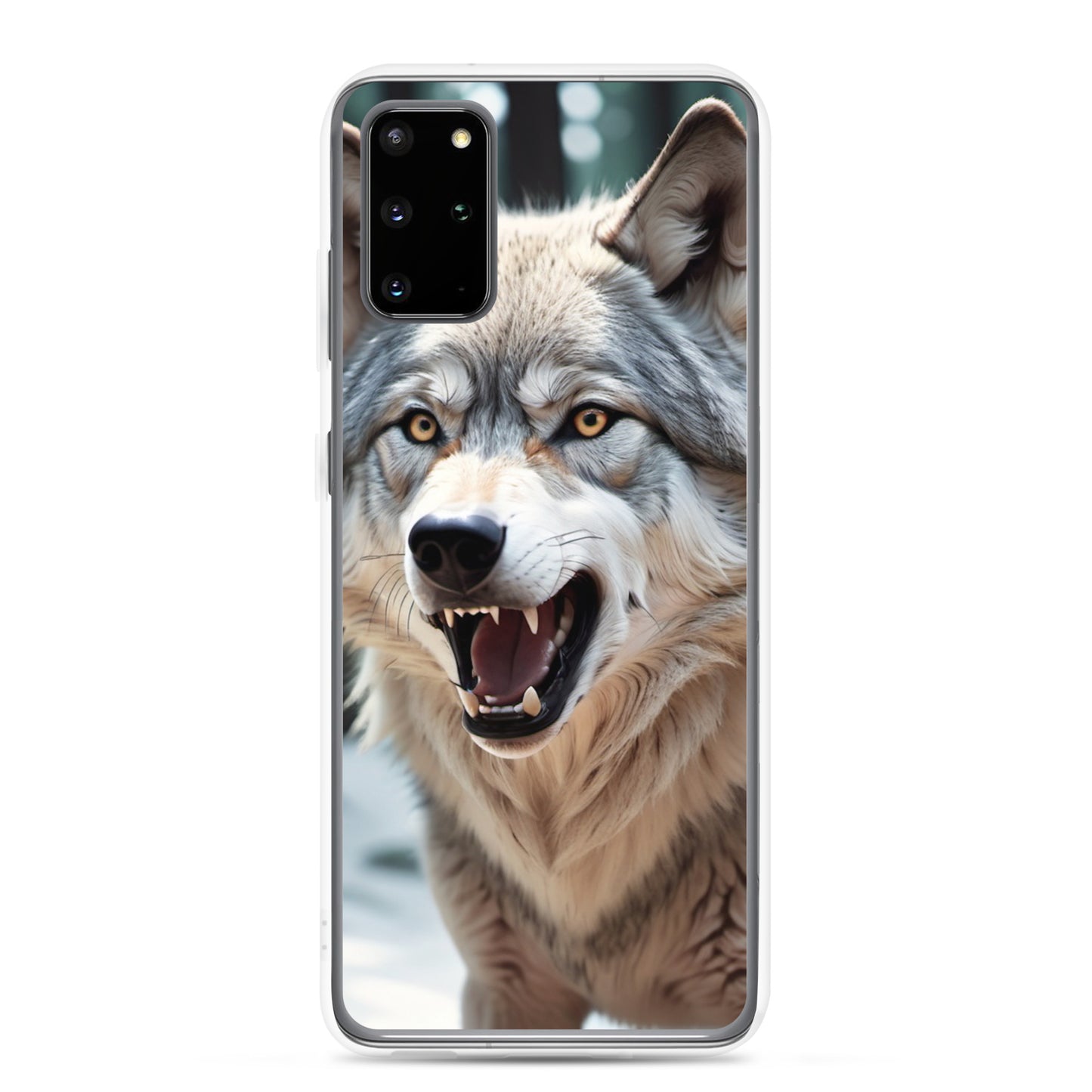 🐺 S24 Ultra Case – Fierce Wolf Design | Fits Samsung Galaxy S10 to S25 (Plus & Ultra Included) Samsung Galaxy S20 Plus