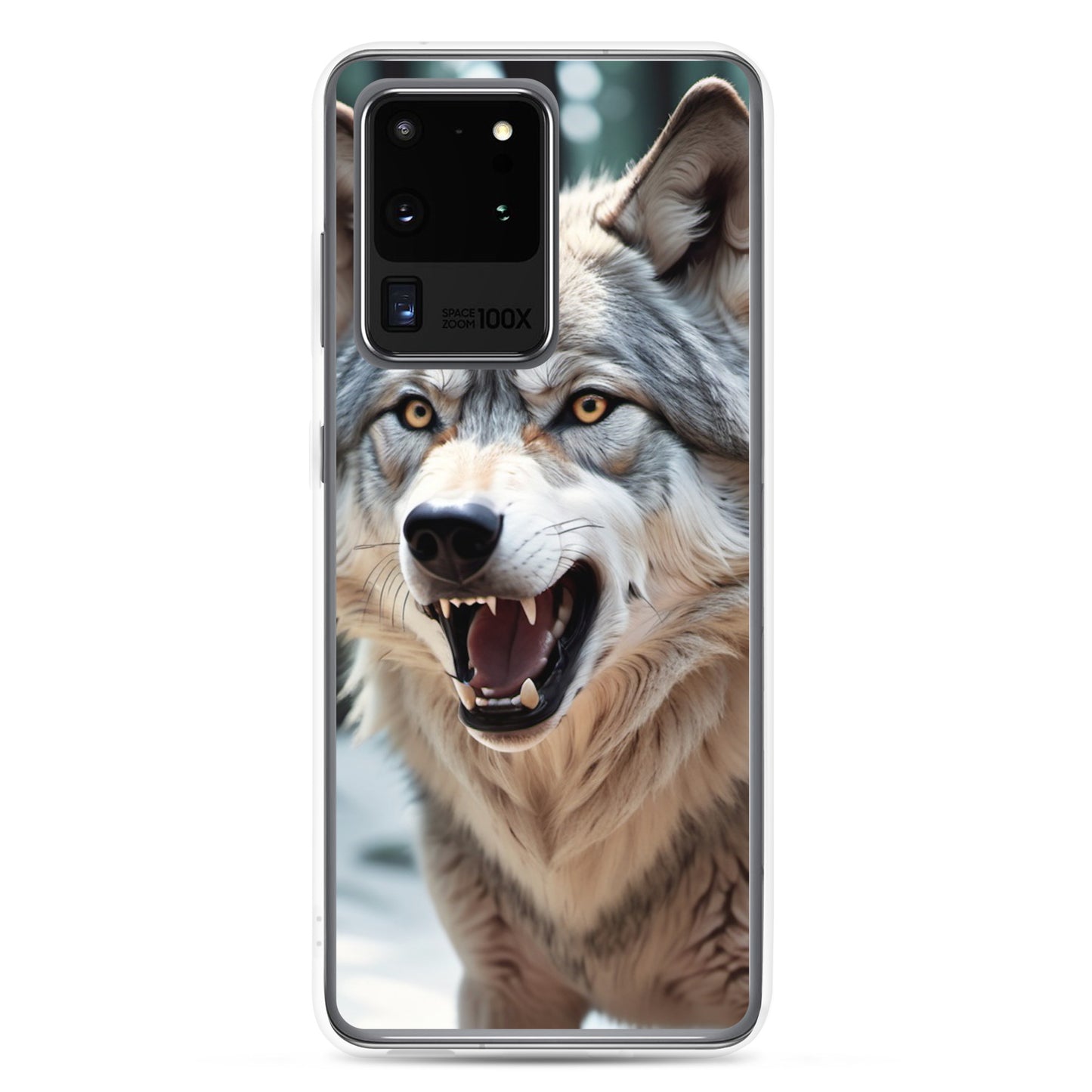 🐺 S24 Ultra Case – Fierce Wolf Design | Fits Samsung Galaxy S10 to S25 (Plus & Ultra Included) Samsung Galaxy S20 Ultra