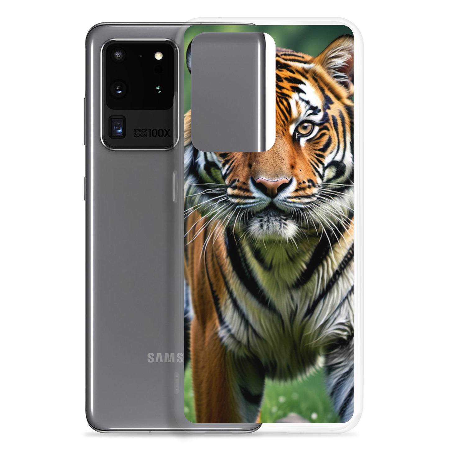 S23 Ultra Case – Majestic Tiger Design | Fits Galaxy S10 to S25 (Plus & Ultra)