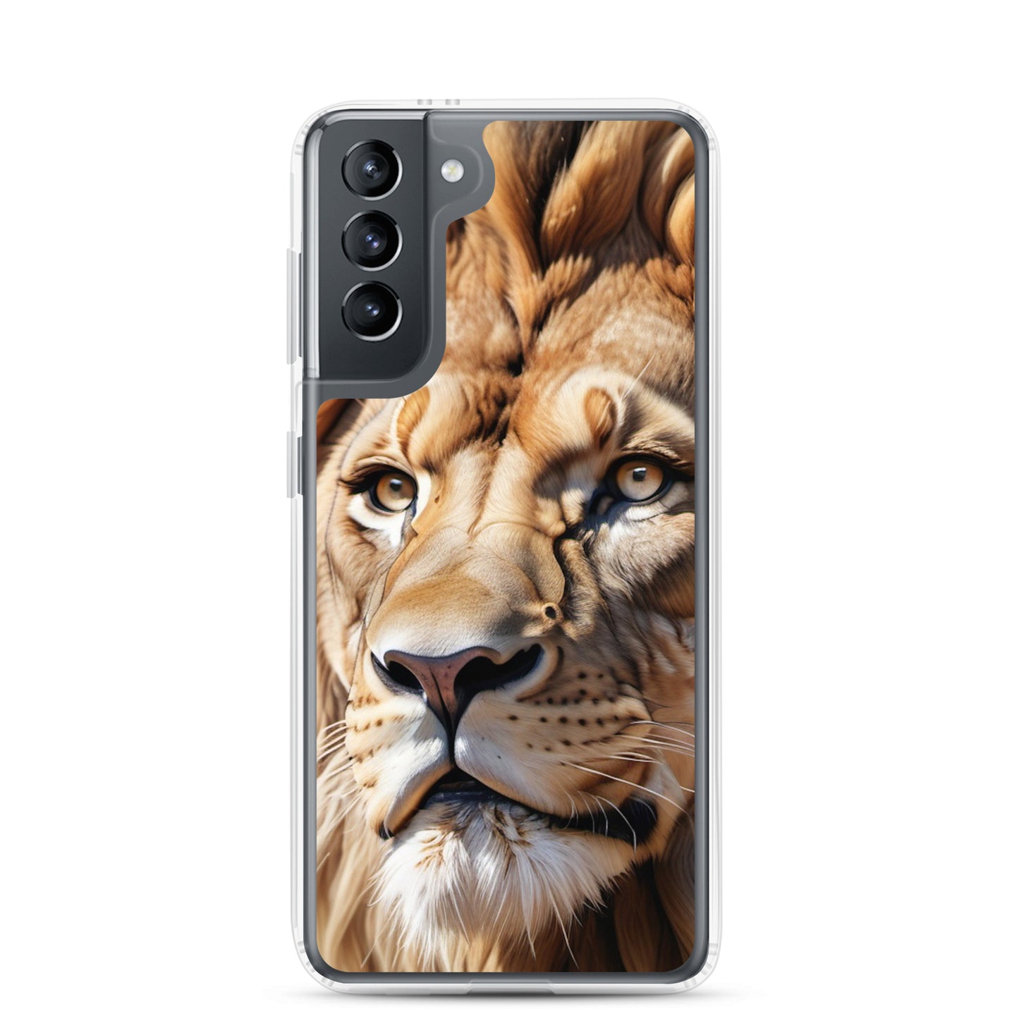 🦁 S24 Ultra Case – Majestic Lion Design | Fits Samsung Galaxy S10 to S25 (Plus & Ultra Included) Samsung Galaxy S21