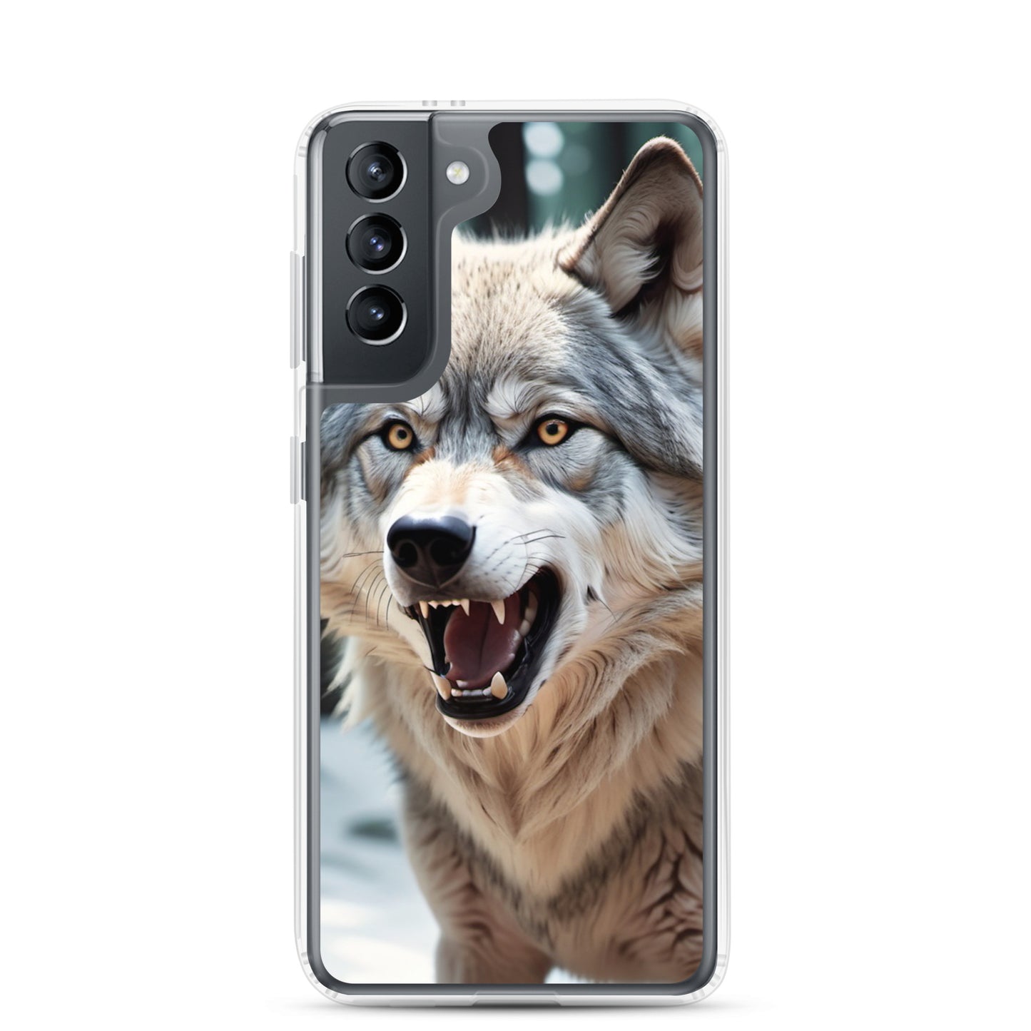🐺 S24 Ultra Case – Fierce Wolf Design | Fits Samsung Galaxy S10 to S25 (Plus & Ultra Included) Samsung Galaxy S21