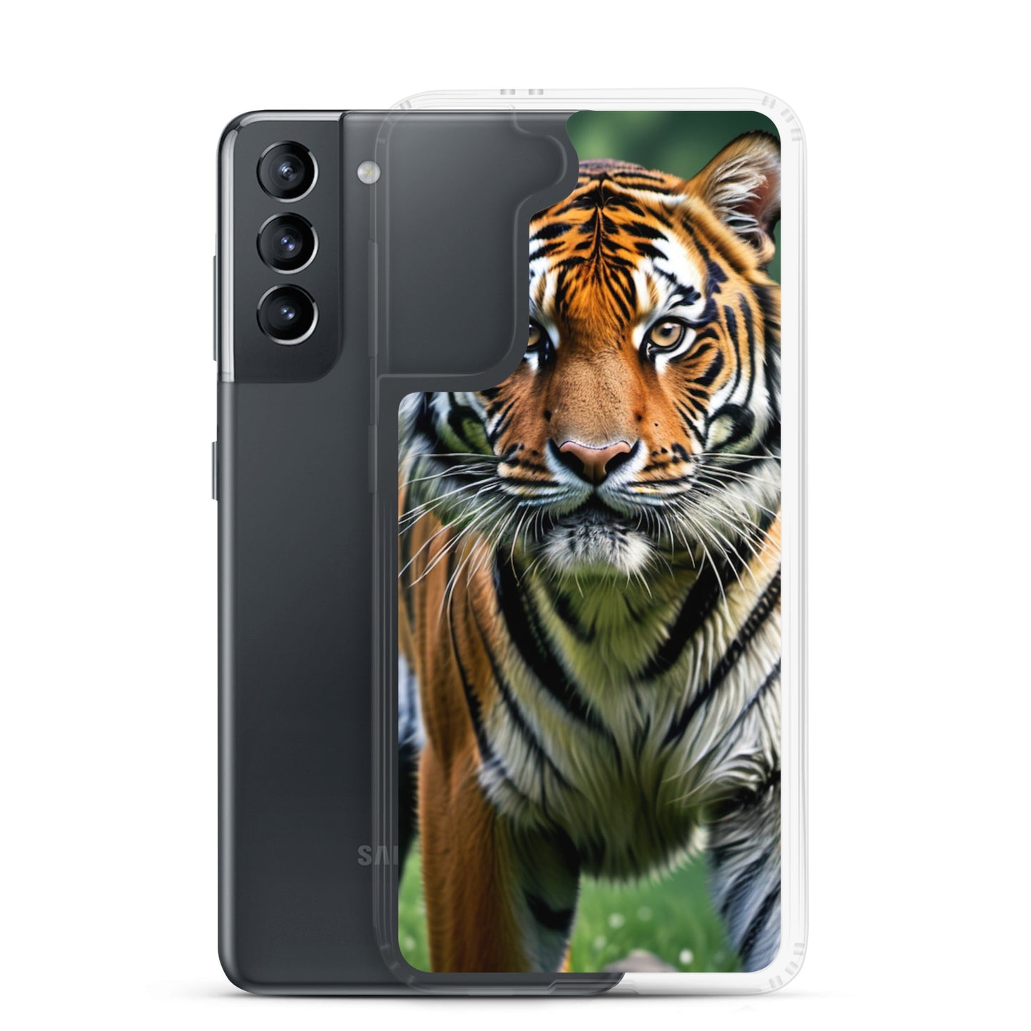 S23 Ultra Case – Majestic Tiger Design | Fits Galaxy S10 to S25 (Plus & Ultra)