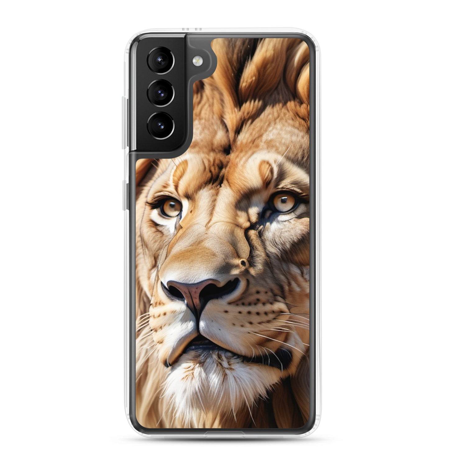 🦁 S24 Ultra Case – Majestic Lion Design | Fits Samsung Galaxy S10 to S25 (Plus & Ultra Included) Samsung Galaxy S21 Plus
