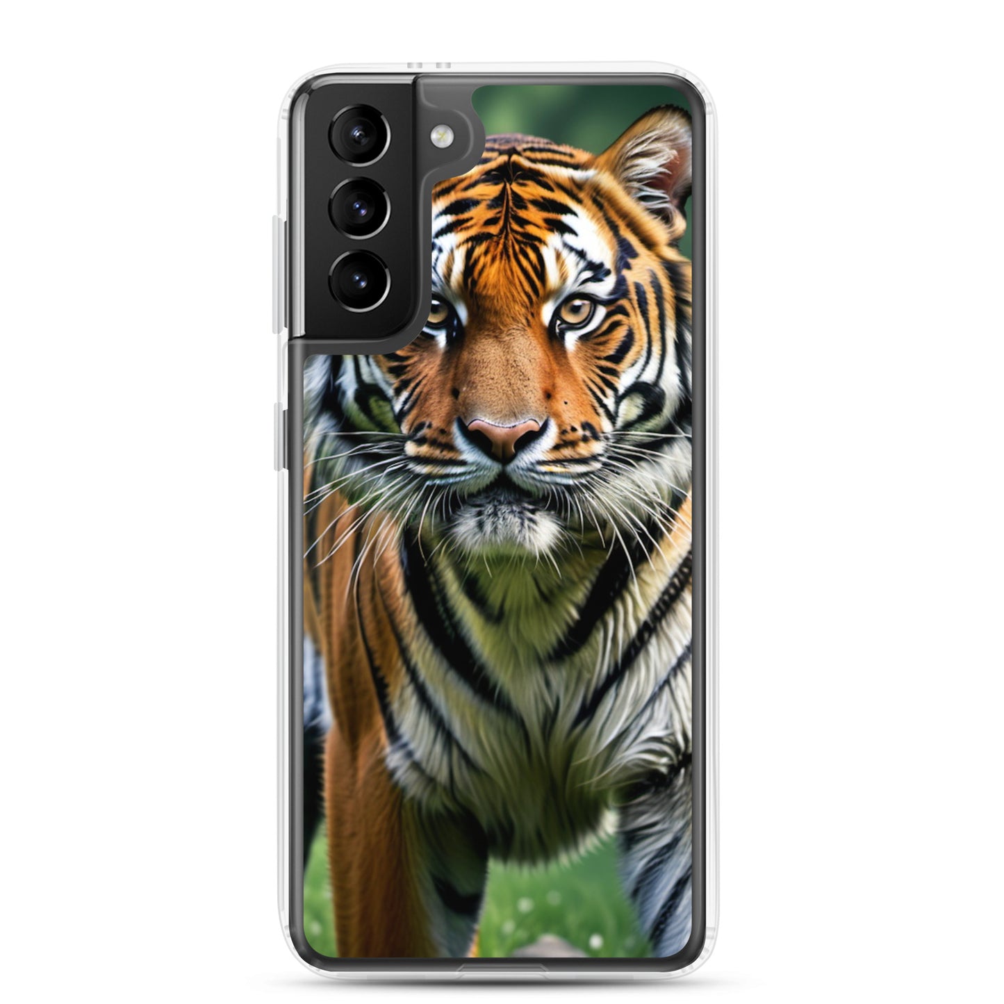 S23 Ultra Case – Majestic Tiger Design | Fits Galaxy S10 to S25 (Plus & Ultra) Samsung Galaxy S21 Plus