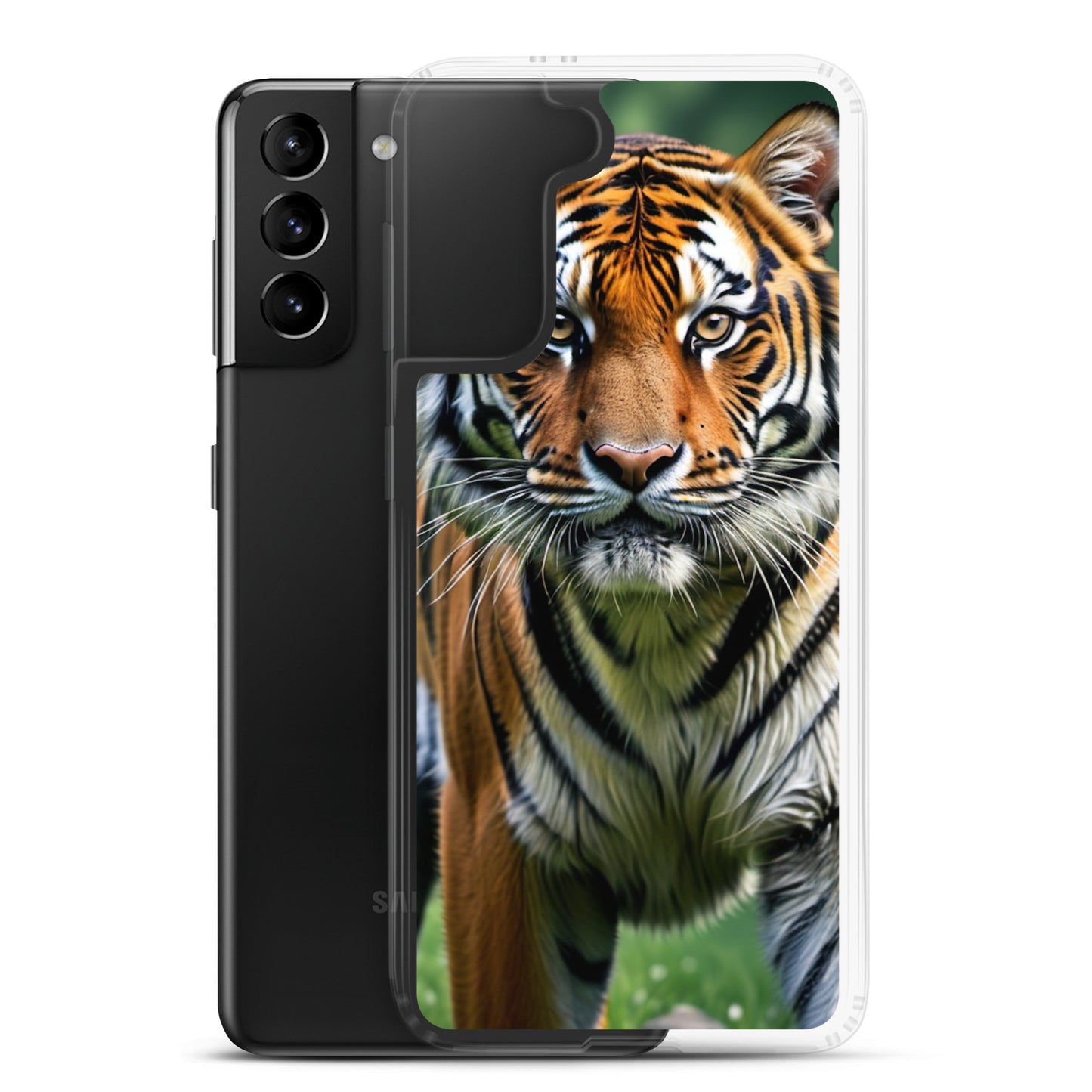 S23 Ultra Case – Majestic Tiger Design | Fits Galaxy S10 to S25 (Plus & Ultra)