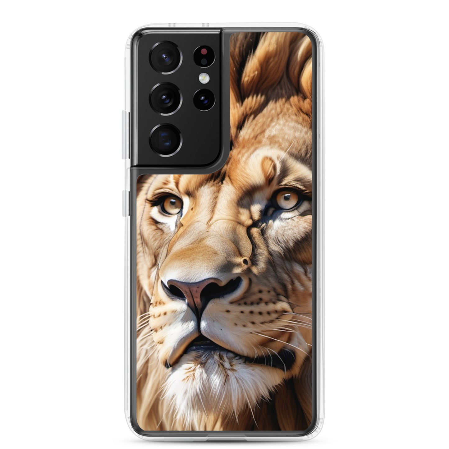 🦁 S24 Ultra Case – Majestic Lion Design | Fits Samsung Galaxy S10 to S25 (Plus & Ultra Included) Samsung Galaxy S21 Ultra