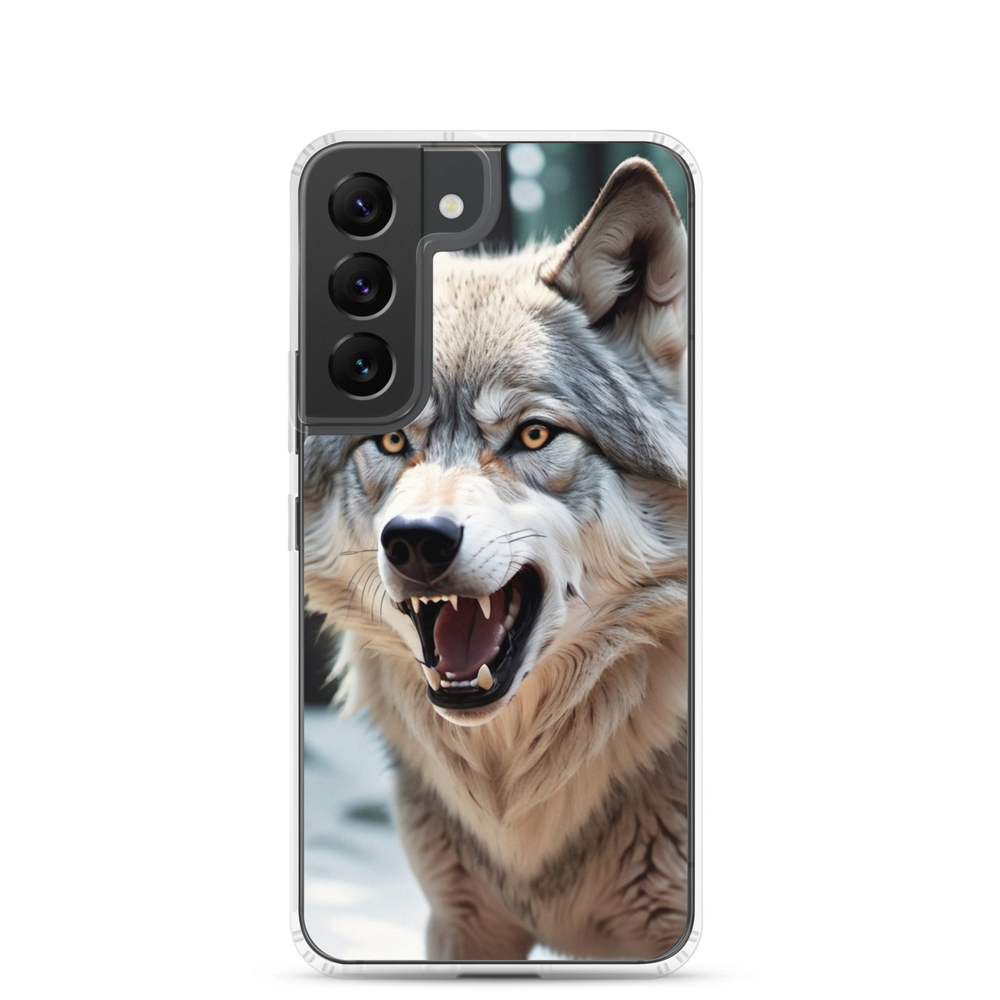 🐺 S24 Ultra Case – Fierce Wolf Design | Fits Samsung Galaxy S10 to S25 (Plus & Ultra Included) Samsung Galaxy S22