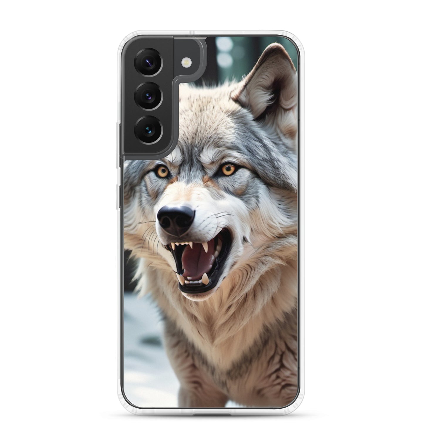 🐺 S24 Ultra Case – Fierce Wolf Design | Fits Samsung Galaxy S10 to S25 (Plus & Ultra Included) Samsung Galaxy S22 Plus