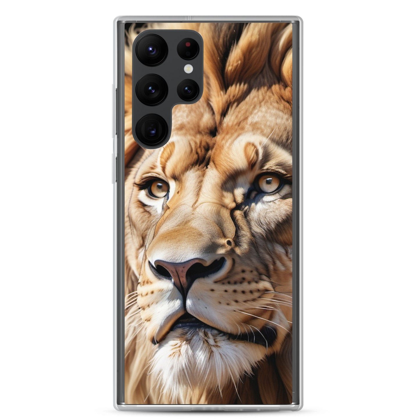 🦁 S24 Ultra Case – Majestic Lion Design | Fits Samsung Galaxy S10 to S25 (Plus & Ultra Included) Samsung Galaxy S22 Ultra