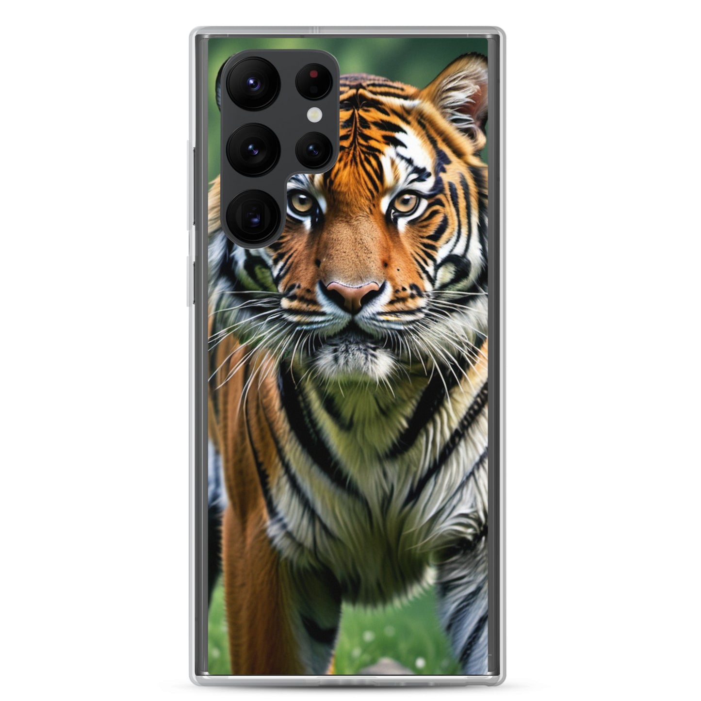 S23 Ultra Case – Majestic Tiger Design | Fits Galaxy S10 to S25 (Plus & Ultra) Samsung Galaxy S22 Ultra