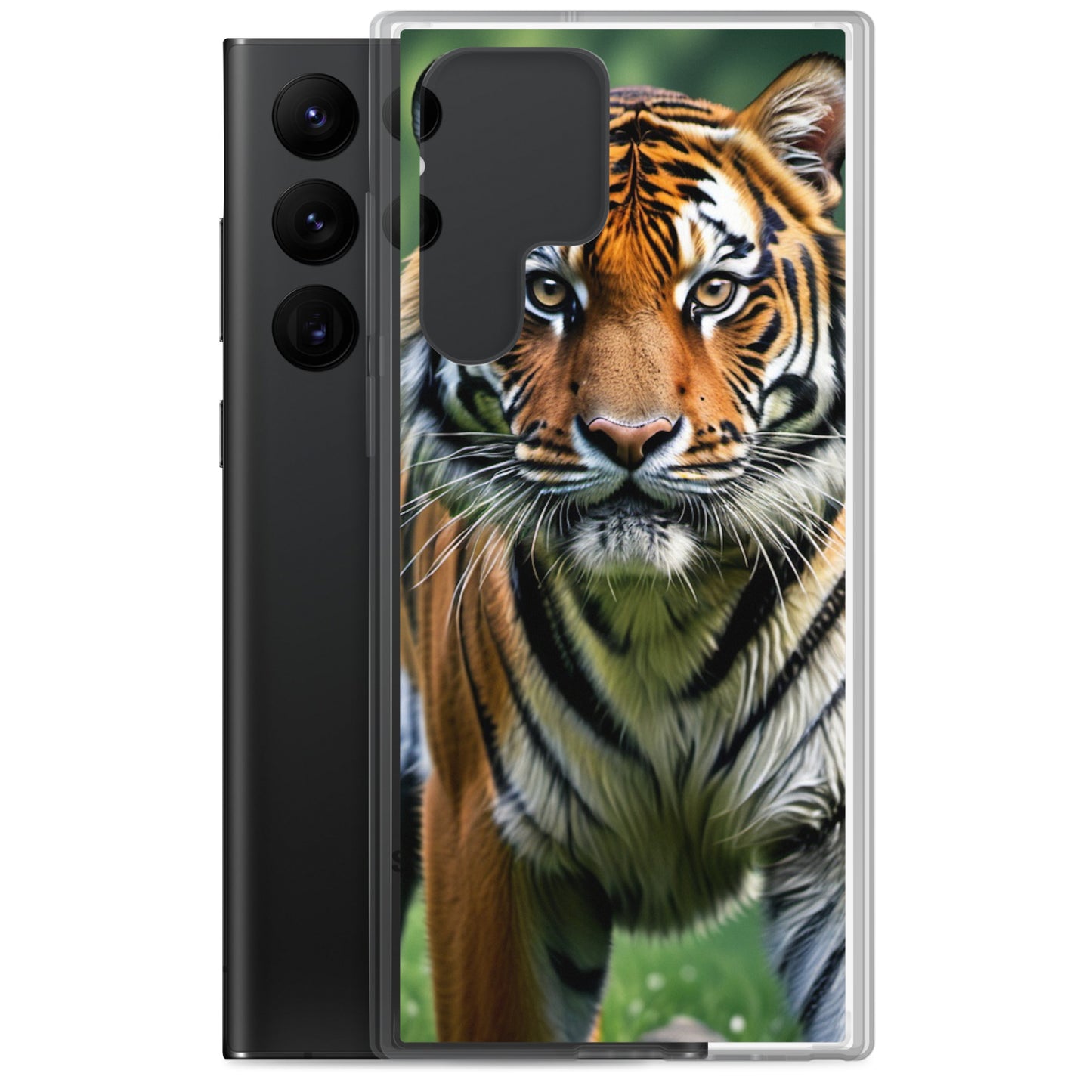 S23 Ultra Case – Majestic Tiger Design | Fits Galaxy S10 to S25 (Plus & Ultra)