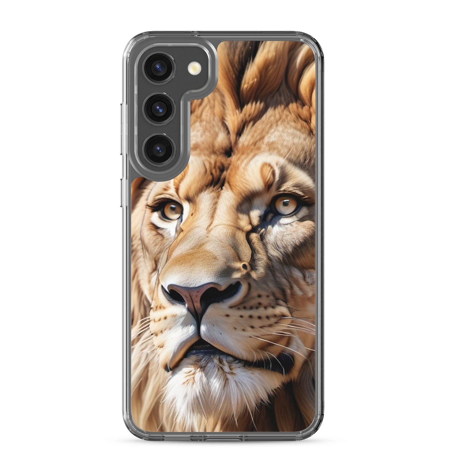 🦁 S24 Ultra Case – Majestic Lion Design | Fits Samsung Galaxy S10 to S25 (Plus & Ultra Included) Samsung Galaxy S23 Plus