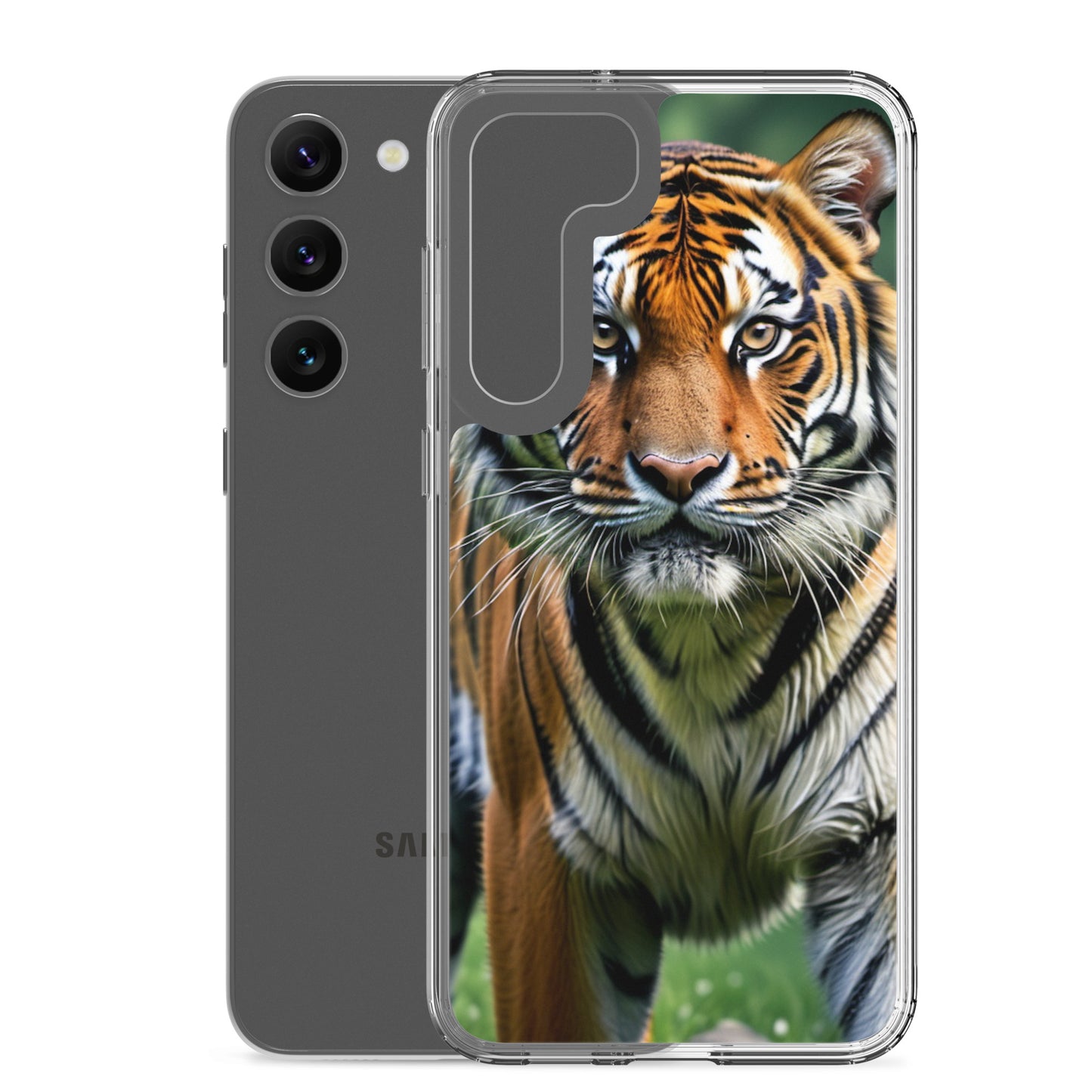 S23 Ultra Case – Majestic Tiger Design | Fits Galaxy S10 to S25 (Plus & Ultra)
