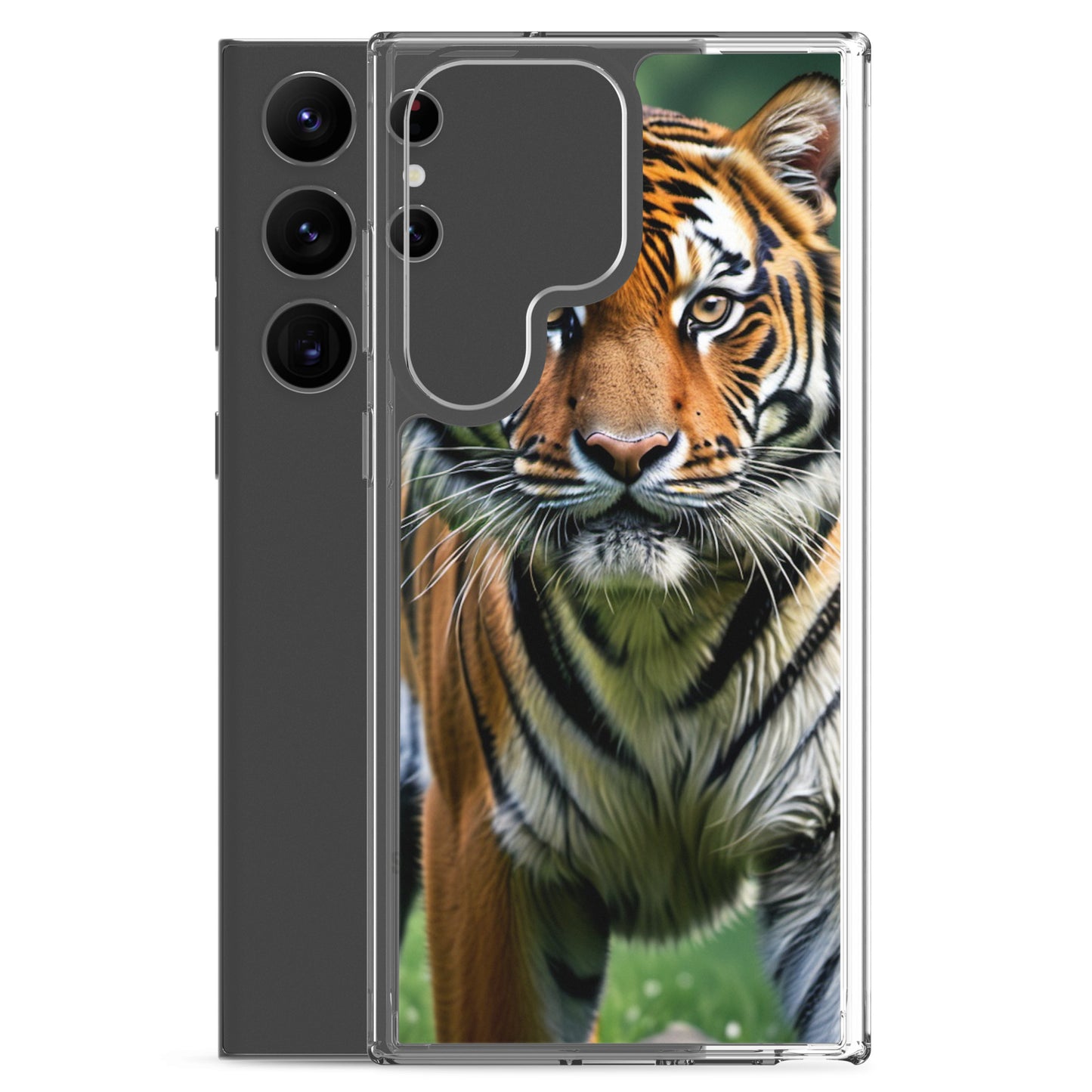 S23 Ultra Case – Majestic Tiger Design | Fits Galaxy S10 to S25 (Plus & Ultra)