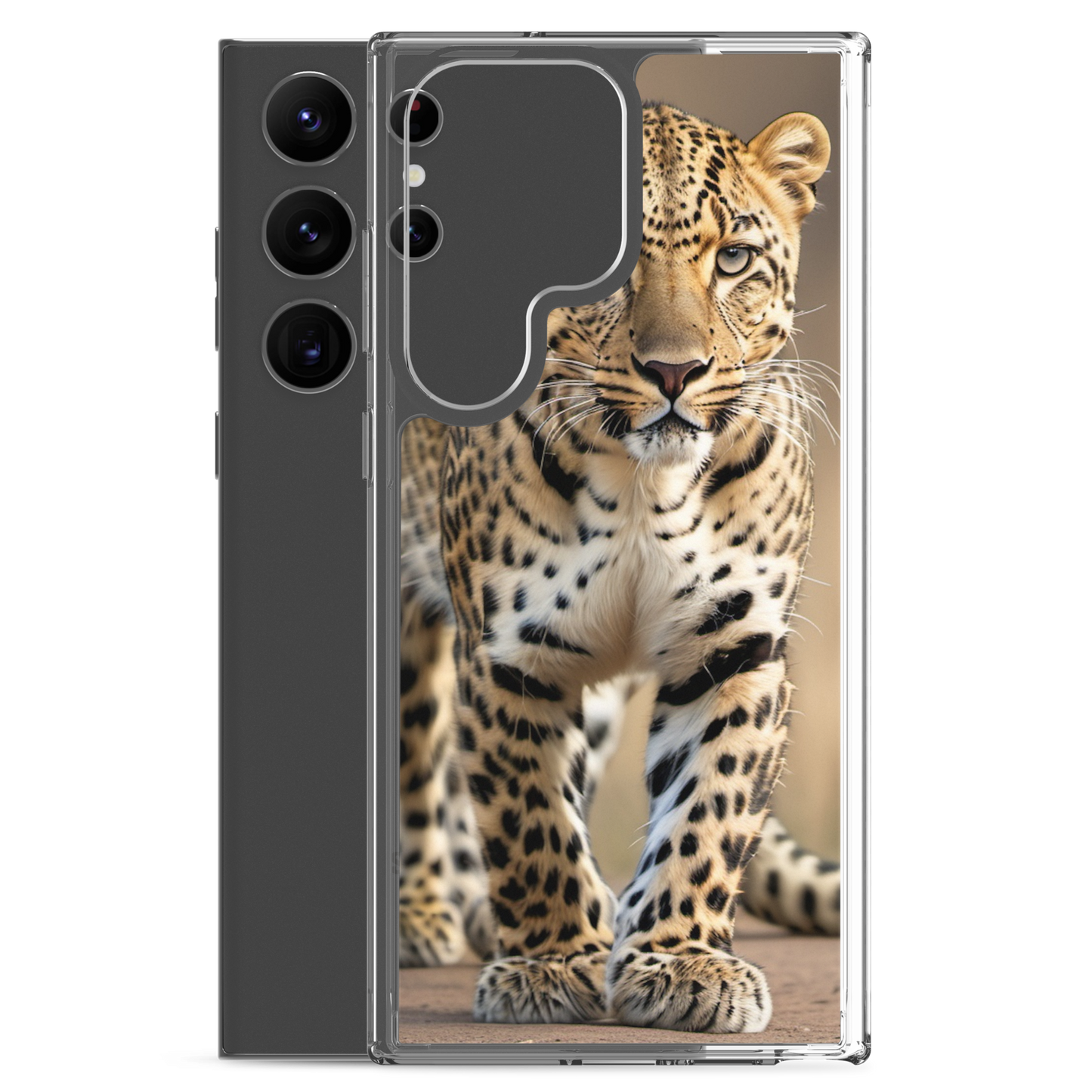 S23 Ultra Leopard Case – Fits Samsung S10 to S25 Plus & Ultra Models