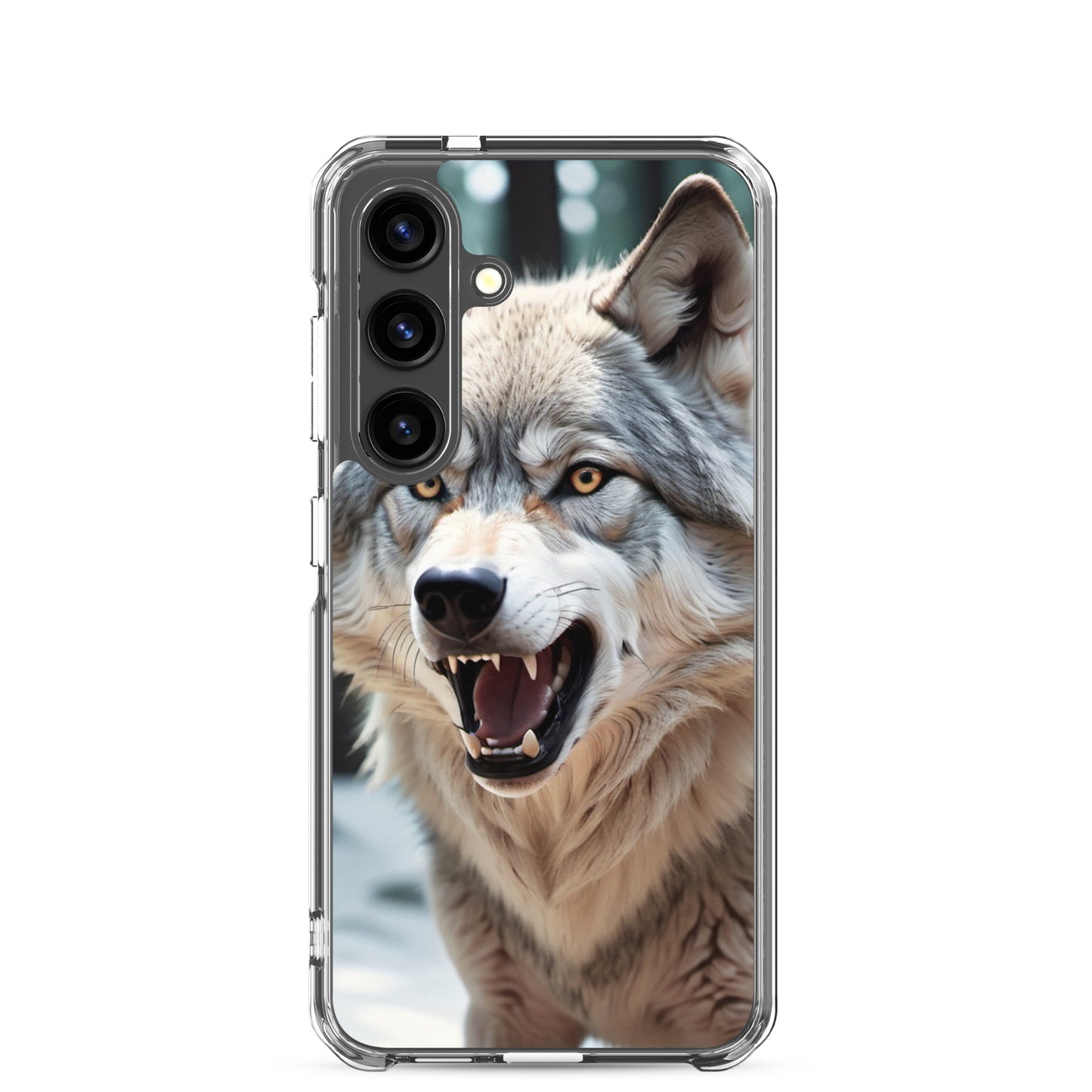 🐺 S24 Ultra Case – Fierce Wolf Design | Fits Samsung Galaxy S10 to S25 (Plus & Ultra Included) Samsung Galaxy S24