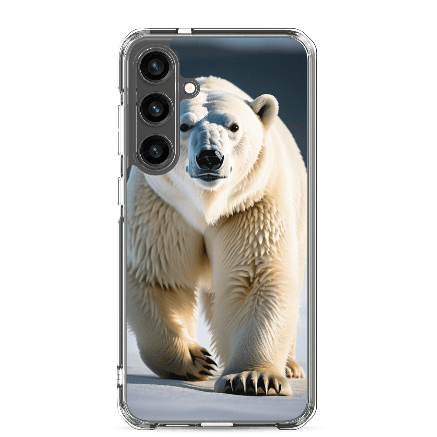 S23 Ultra Case – Polar Bear Design | Fits Galaxy S10 to S25 (Plus & Ultra) Samsung Galaxy S24 Plus
