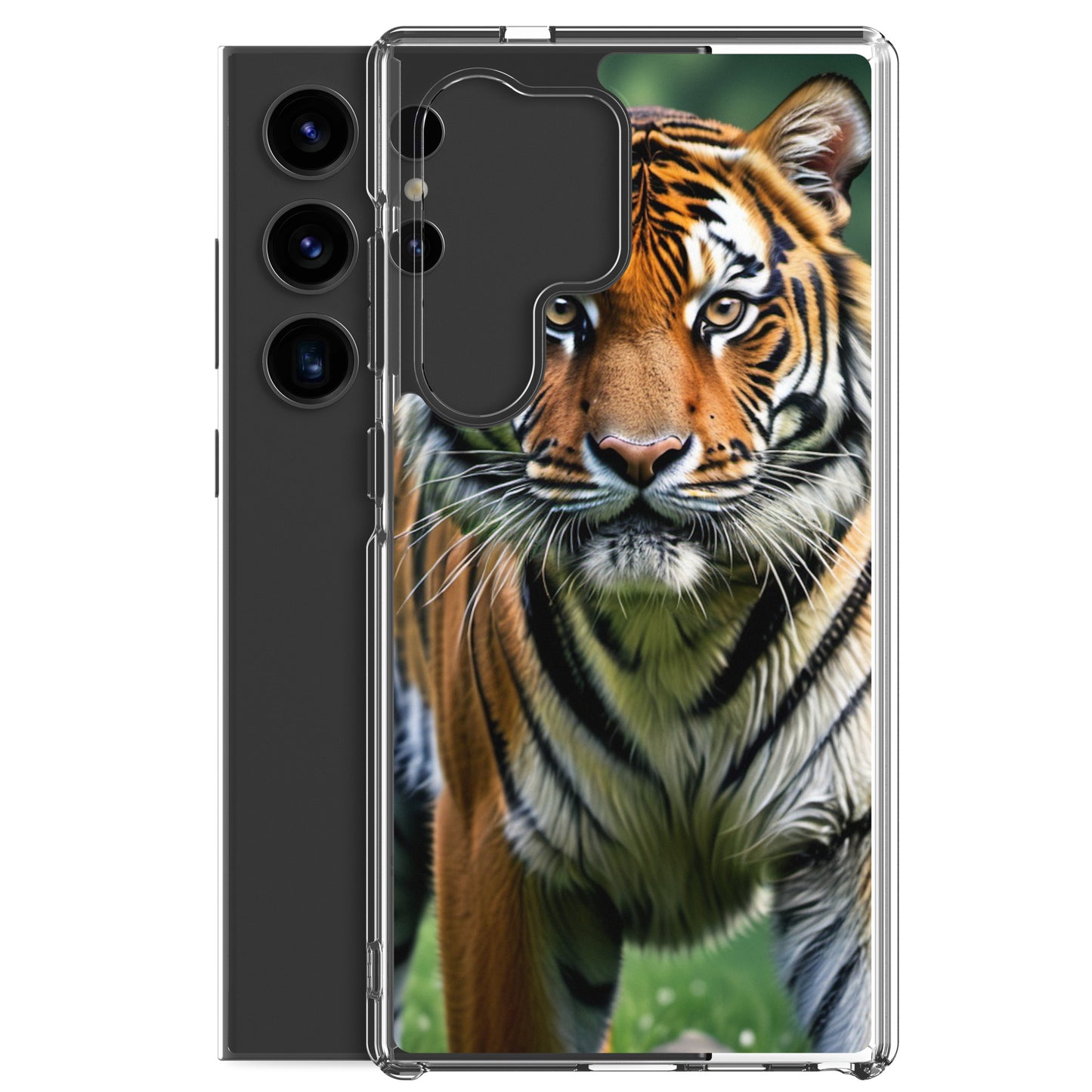 S23 Ultra Case – Majestic Tiger Design | Fits Galaxy S10 to S25 (Plus & Ultra)
