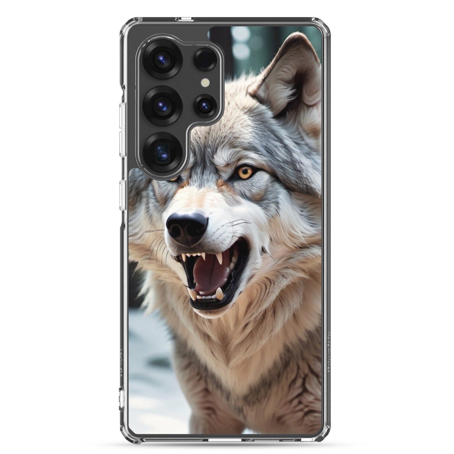 🐺 S24 Ultra Case – Fierce Wolf Design | Fits Samsung Galaxy S10 to S25 (Plus & Ultra Included) Samsung Galaxy S25 Ultra