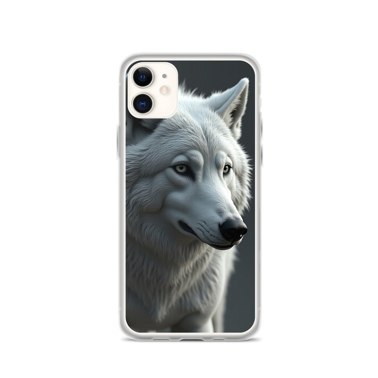 Superficient iPhone 12 Pro Max Case – Majestic Arctic Wolf Design (Fits iPhone 7–16) iPhone 11