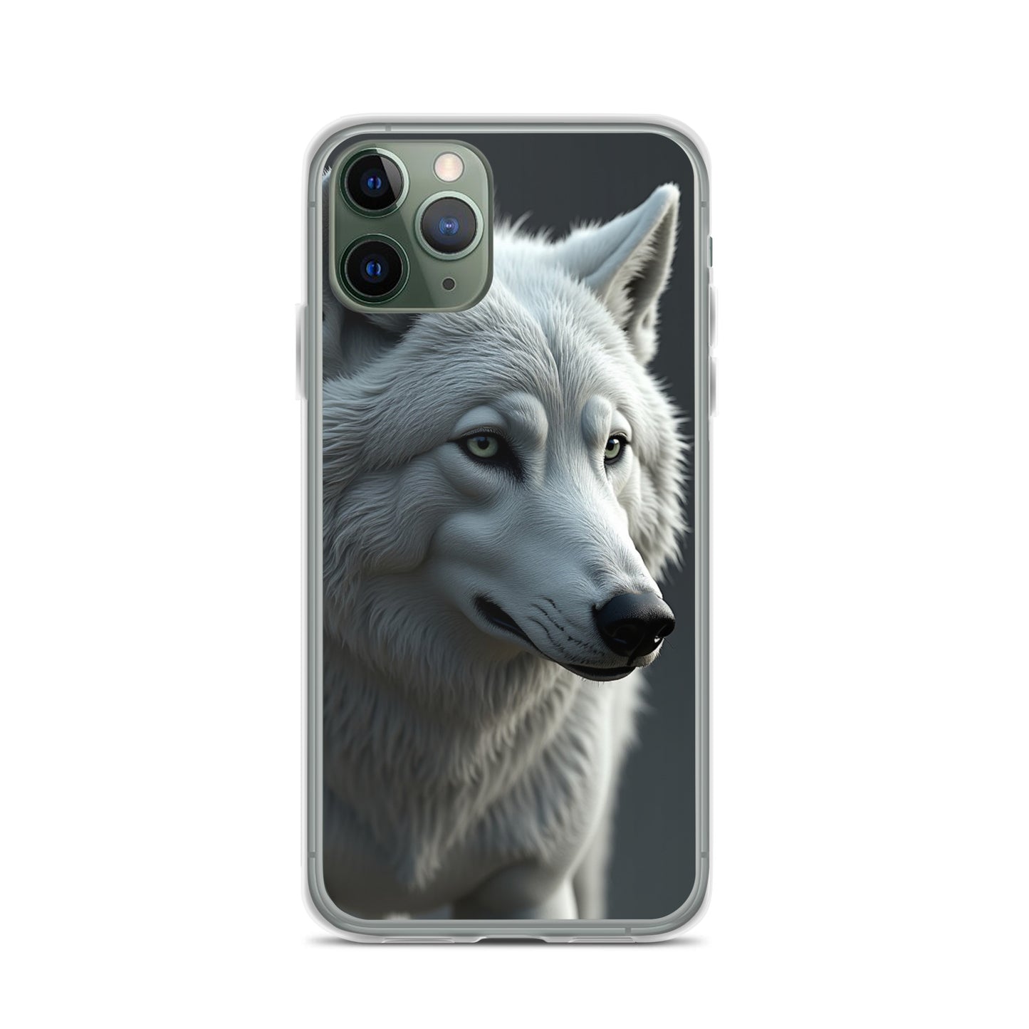 Superficient iPhone 12 Pro Max Case – Majestic Arctic Wolf Design (Fits iPhone 7–16) iPhone 11 Pro