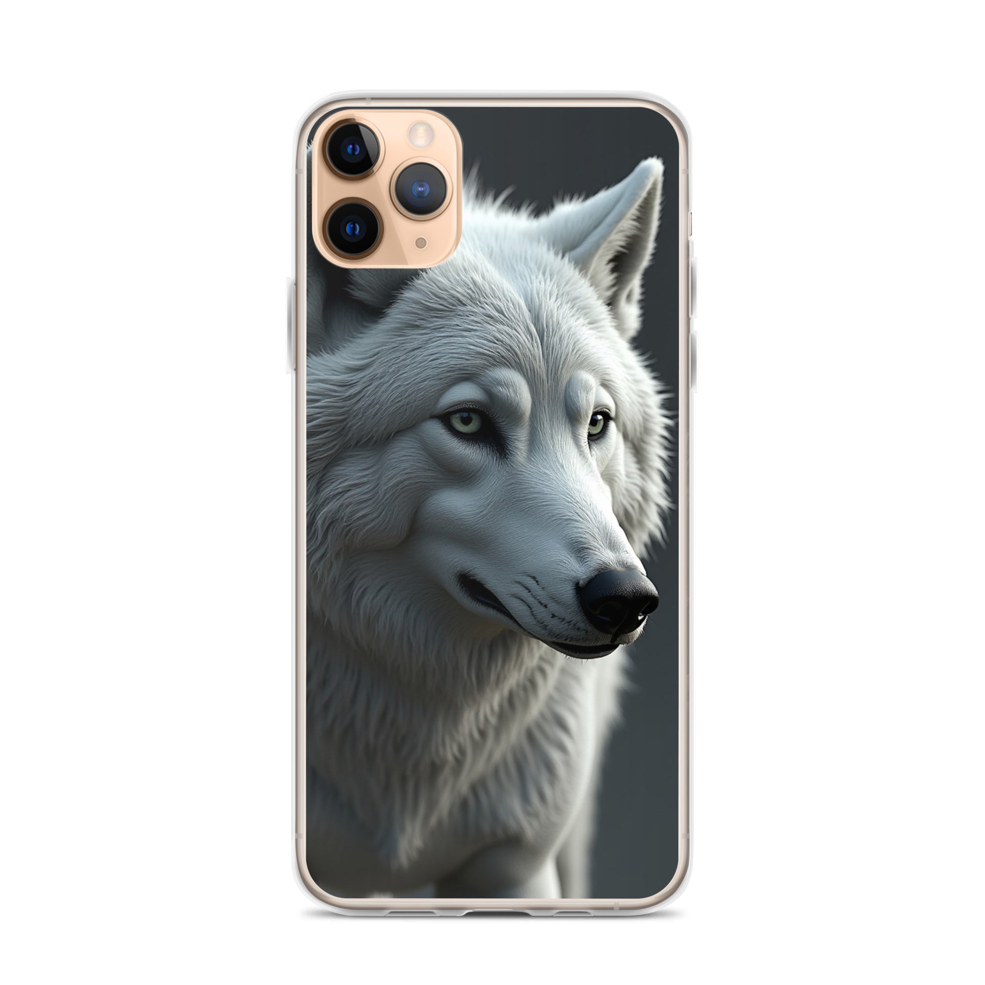 Superficient iPhone 12 Pro Max Case – Majestic Arctic Wolf Design (Fits iPhone 7–16) iPhone 11 Pro Max