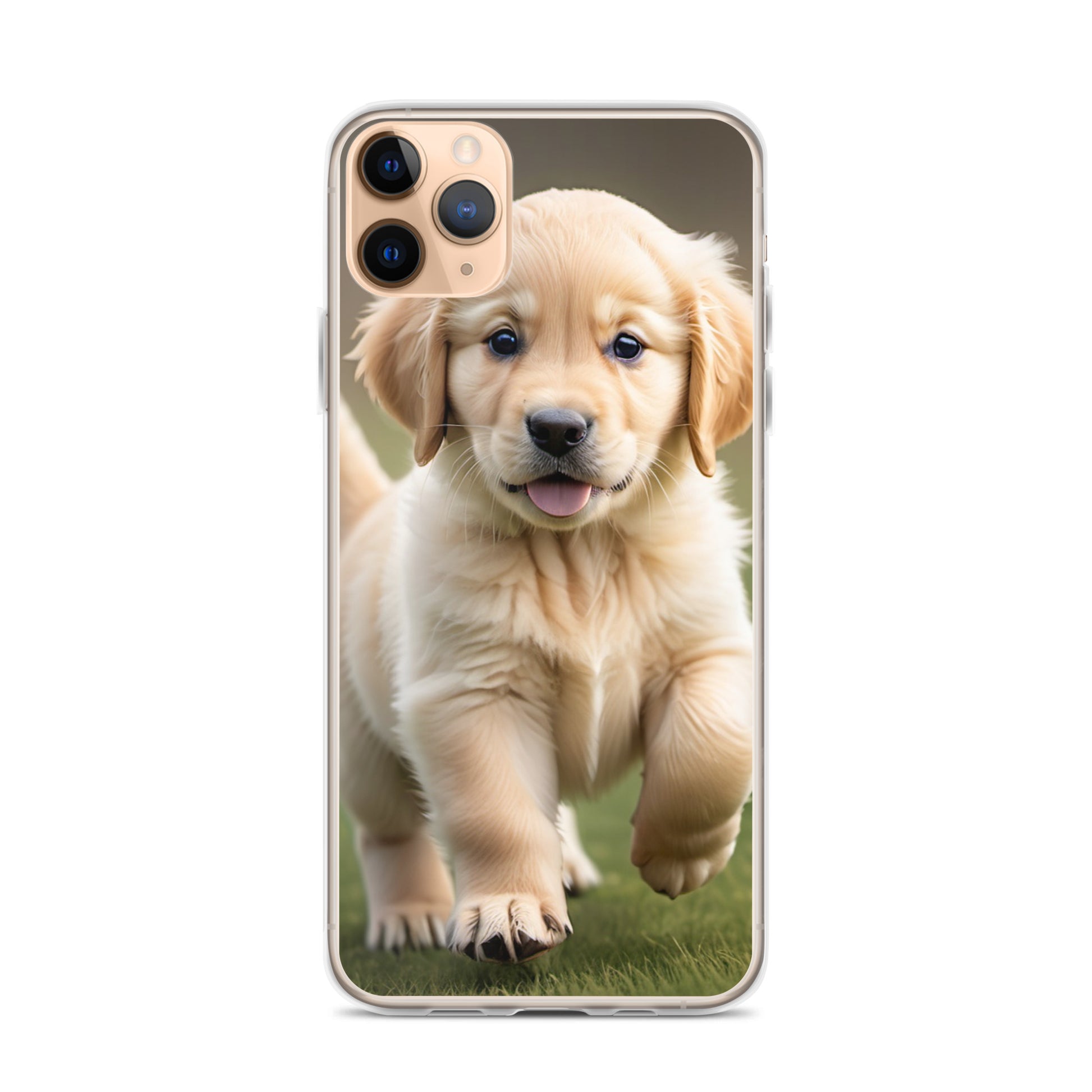 🐾 iPhone 12 Pro Case – Golden Retriever Puppy Design | Fits iPhone 7–16 iPhone 11 Pro Max